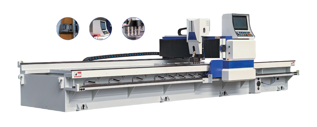 High speed v grooving machine